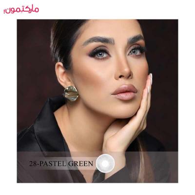 لنز چشم فصلی کانفست Confest رنگ Pastel Green شماره No. 28